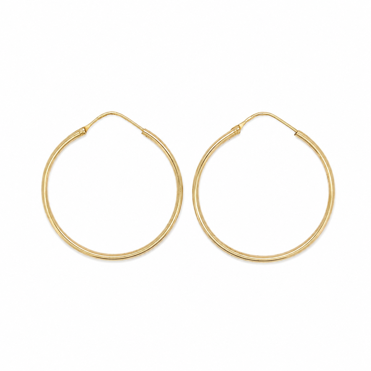 Orecchini - 18 carati Oro giallo - Made in Italy - Handmade