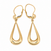 Orecchini - 18 carati Oro giallo - Made in Italy - Handmade