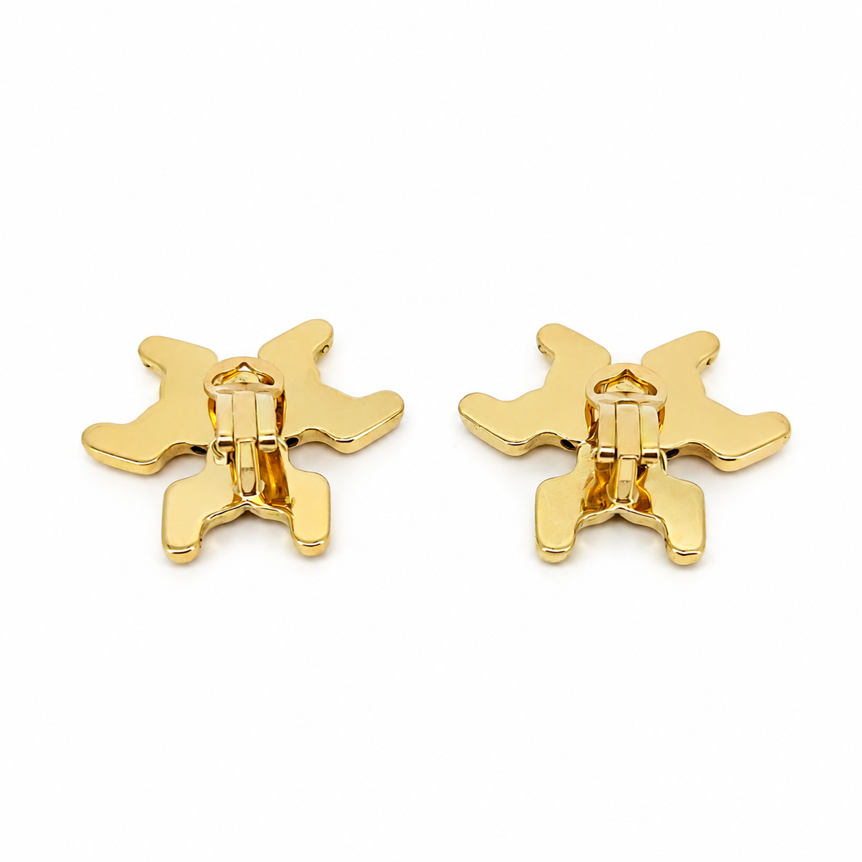 Orecchini - 18 carati Oro giallo - Made in Italy - Handmade