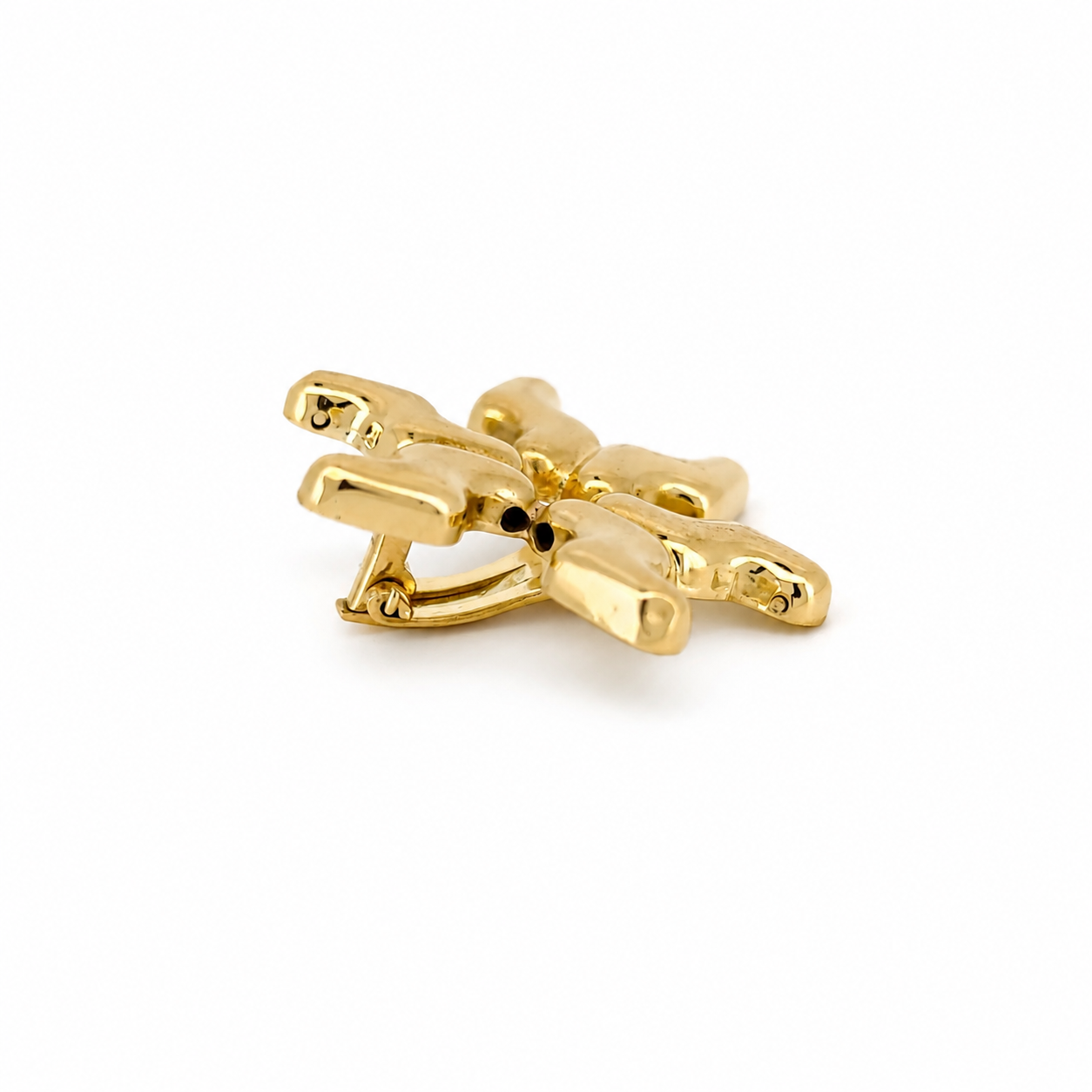 Orecchini - 18 carati Oro giallo - Made in Italy - Handmade