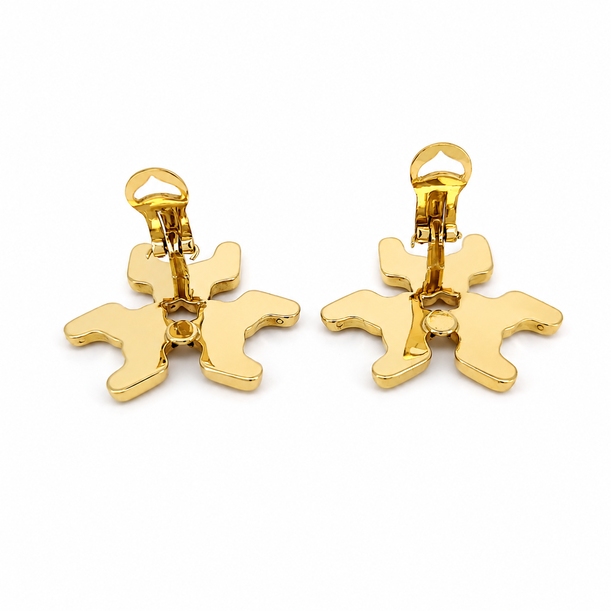 Orecchini - 18 carati Oro giallo - Made in Italy - Handmade