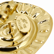 Orecchini - 18 carati Oro giallo - Made in Italy - Handmade