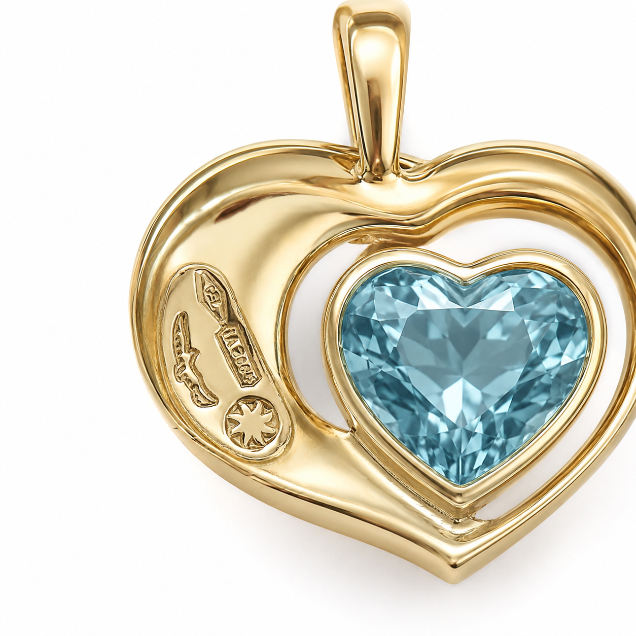 Orecchini - 18 carati Oro giallo - 7.00ct. tw. Acquamarina - Made in Italy - Handmade