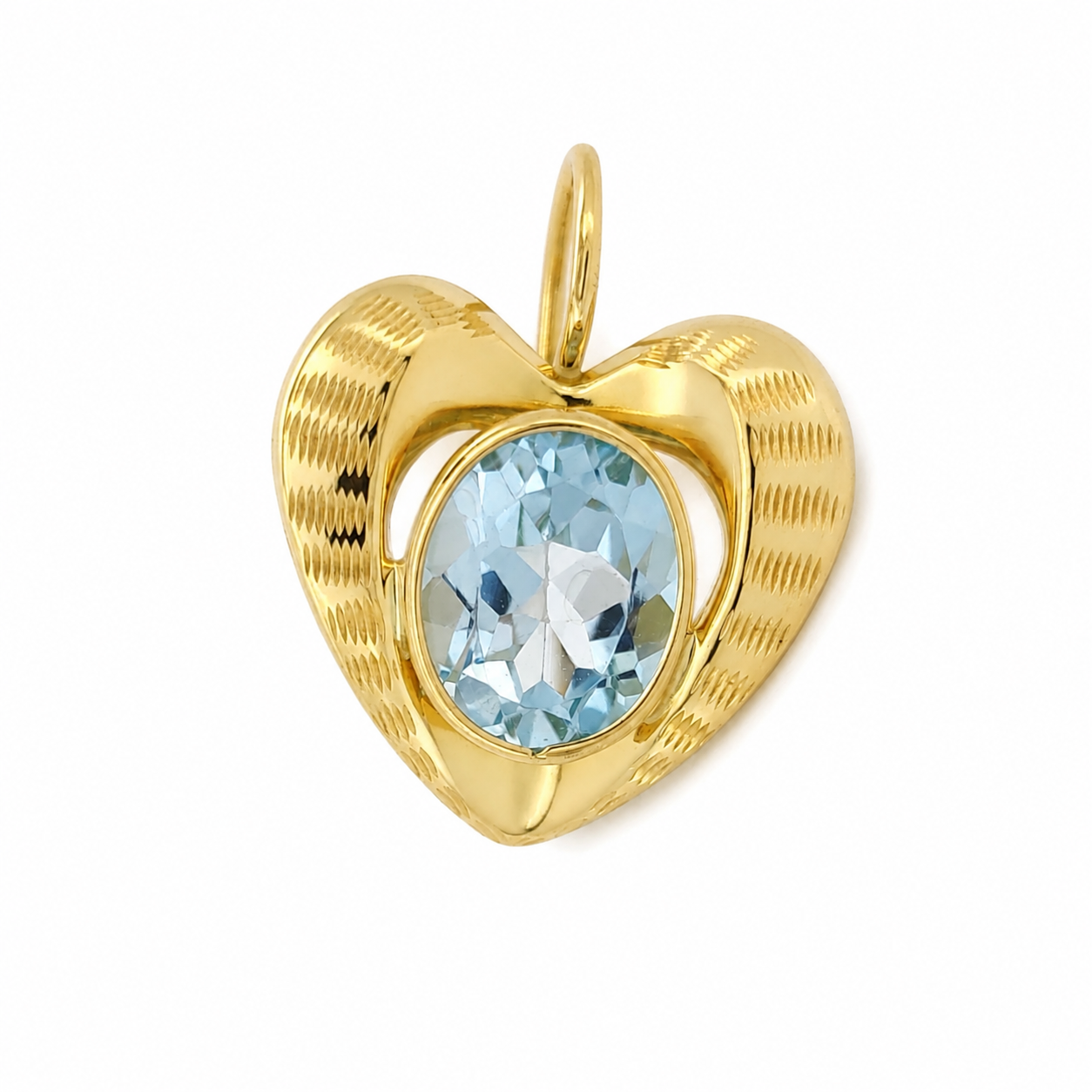 Orecchini - 18 carati Oro giallo - 7.00ct. tw. Acquamarina - Made in Italy - Handmade
