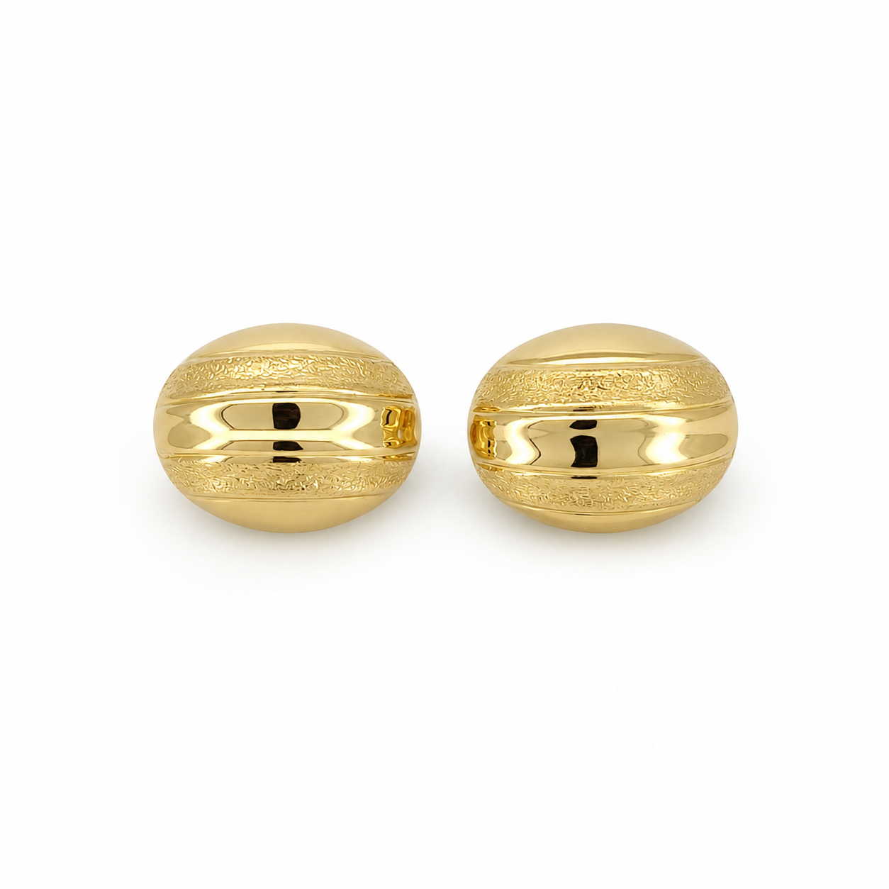 Orecchini - 18 carati Oro giallo - Made in Italy - Handmade