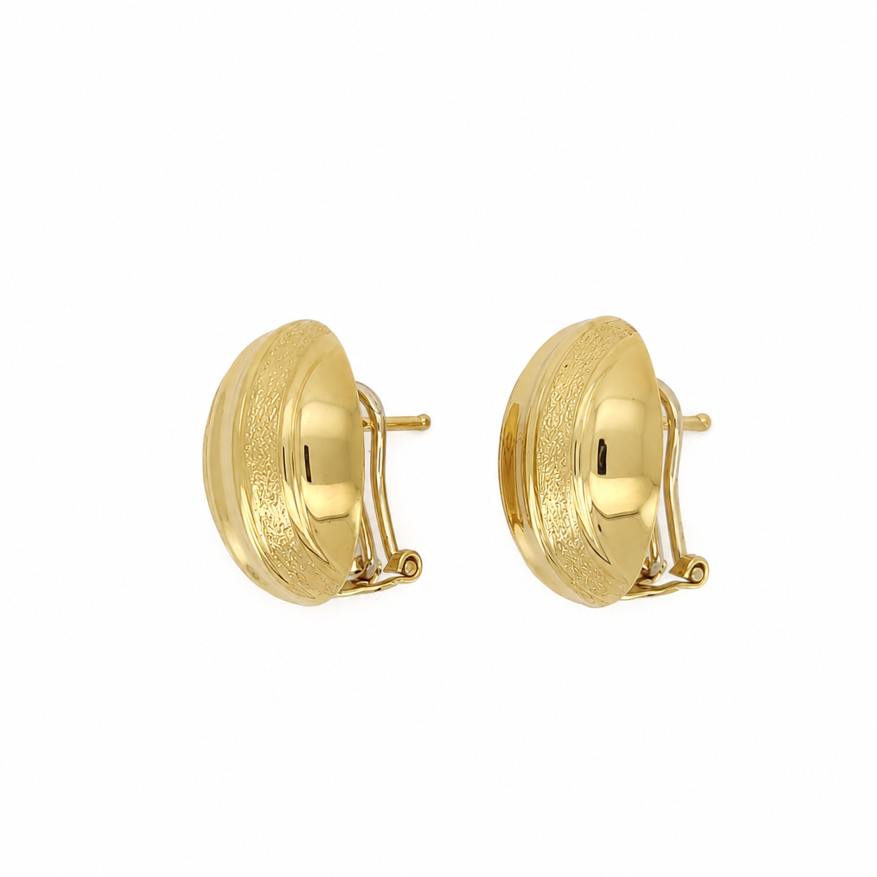Orecchini - 18 carati Oro giallo - Made in Italy - Handmade