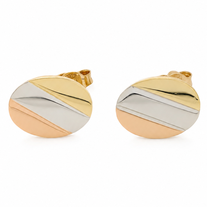 Orecchini - 18 carati Oro giallo, Oro rosa, Oro bianco - Made in Italy - Handmade