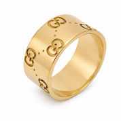 Anello - 18 carati Oro giallo - Made in Italy - Handmade