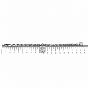 Bracciale - 18 carati Oro bianco - Made in Italy - Handmade