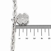 Bracciale - 18 carati Oro bianco - Made in Italy - Handmade