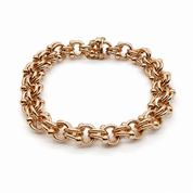 Bracciale - 18 carati Oro giallo - Made in Italy - Handmade