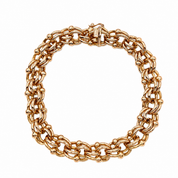 Bracciale - 18 carati Oro giallo - Made in Italy - Handmade