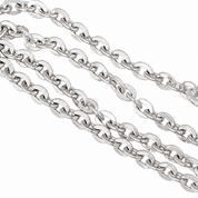 Collana - 18 carati Oro bianco Perla - Made in Italy - Handmade