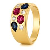 Anello - 18 carati Oro giallo - 0.84ct. tw.