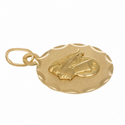 Ciondolo - 18 carati Oro giallo - Made in Italy - Handmade