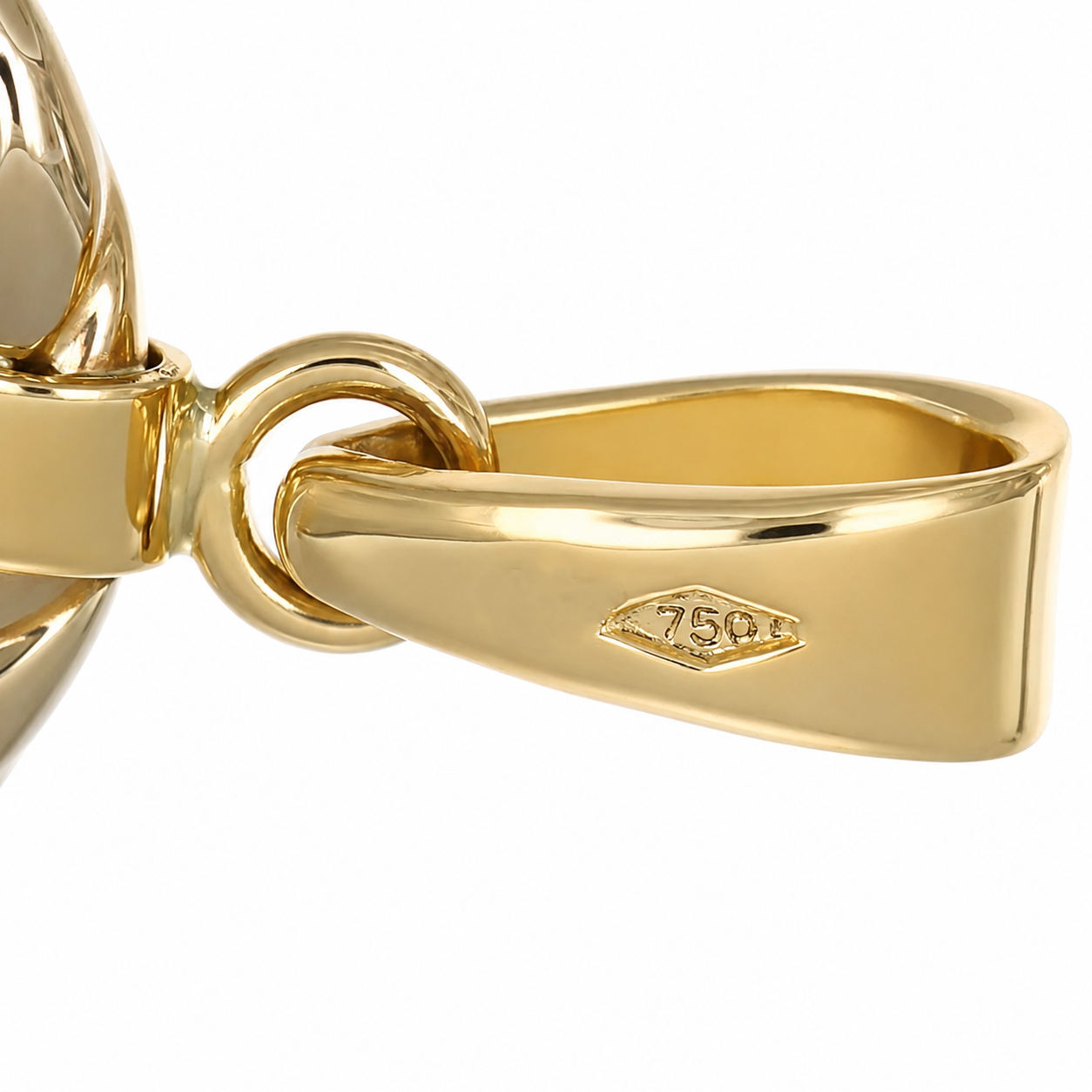 Ciondolo - 18 carati Oro giallo - Made in Italy - Handmade