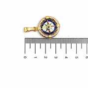 Ciondolo - 18 carati Oro giallo - Made in Italy - Handmade