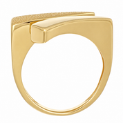 Anello - 18 carati Oro giallo - Made in Italy - Handmade