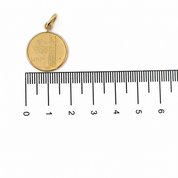 Ciondolo - 18 carati Oro giallo - Made in Italy - Handmade