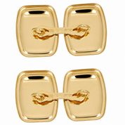 Gemelli - 18 carati Oro giallo - Made in Italy - Handmade