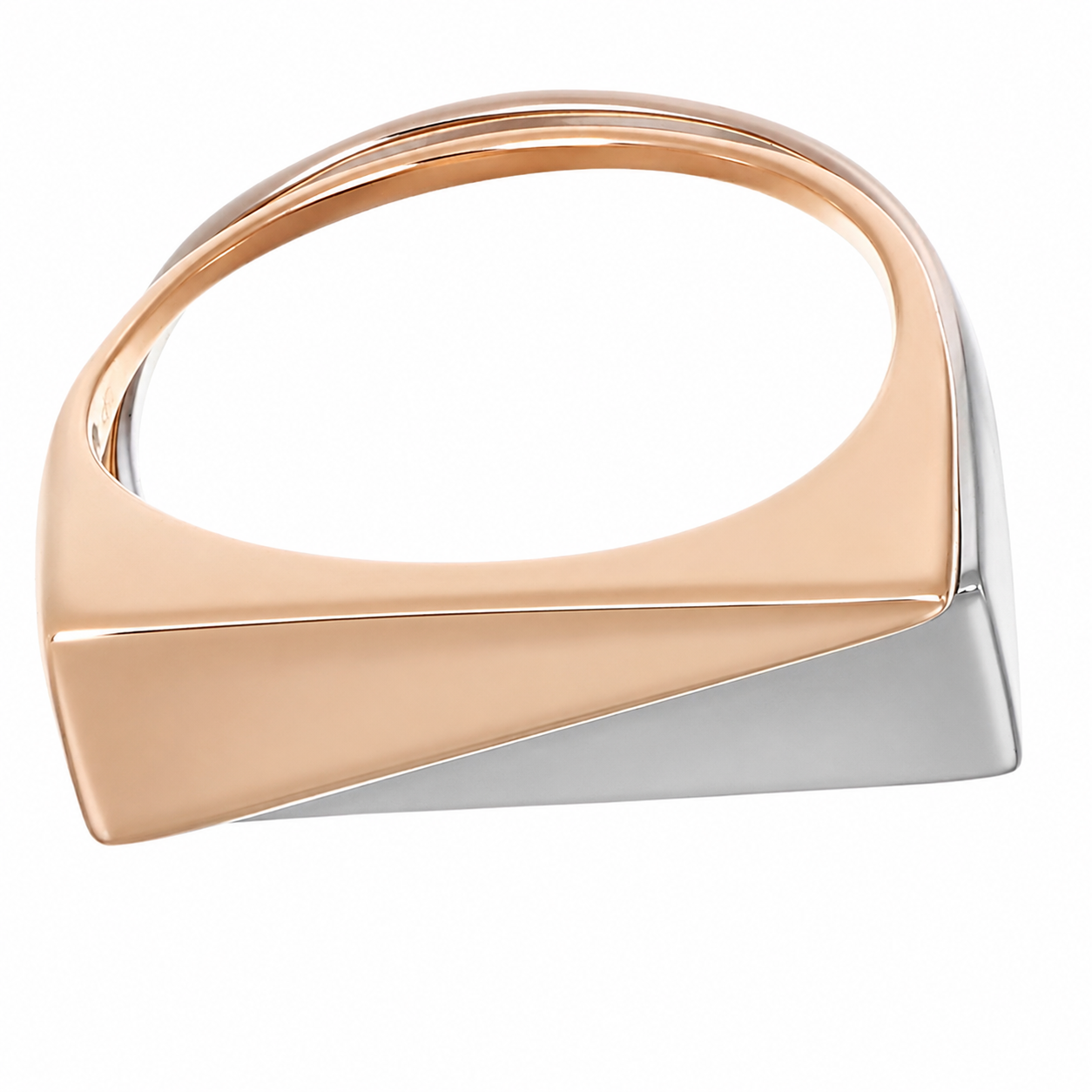 Anello - 18 carati Oro rosa, Oro bianco - Made in Italy - Handmade
