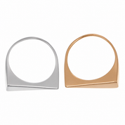 Anello - 18 carati Oro rosa, Oro bianco - Made in Italy - Handmade