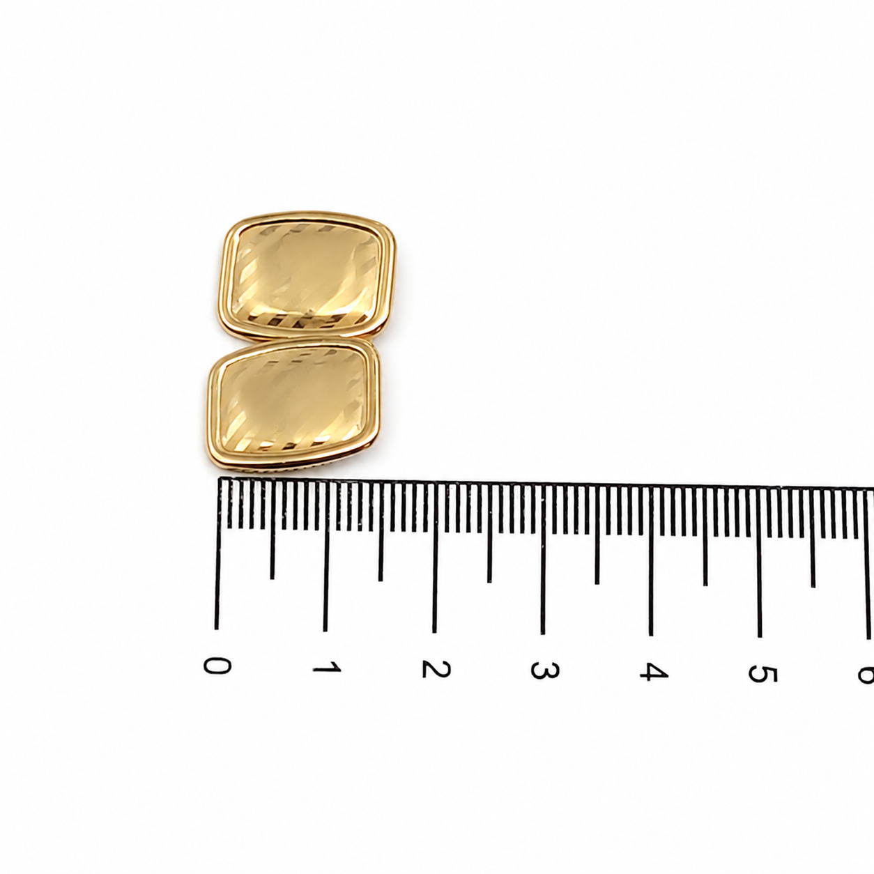 Gemelli - 18 carati Oro giallo - Made in Italy - Handmade