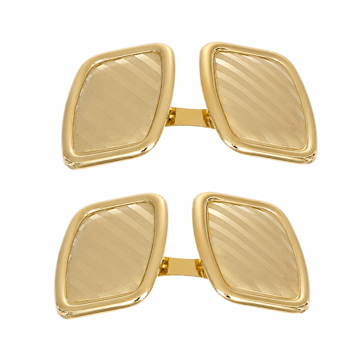 Gemelli - 18 carati Oro giallo - Made in Italy - Handmade