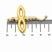 Ciondolo - 18 carati Oro giallo, Oro bianco - Made in Italy - Handmade