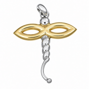 Ciondolo - 18 carati Oro giallo, Oro bianco - Made in Italy - Handmade
