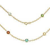 Collana - 18 carati Oro giallo - 7.60ct. tw. Topazio