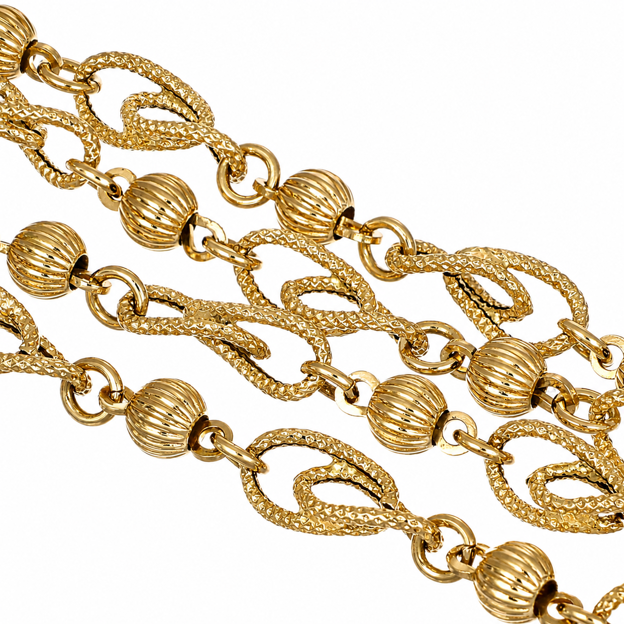 Collana - 18 carati Oro giallo - Made in Italy - Handmade