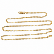 Collana - 18 carati Oro giallo - Made in Italy - Handmade