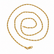 Collana - 18 carati Oro giallo - Made in Italy - Handmade