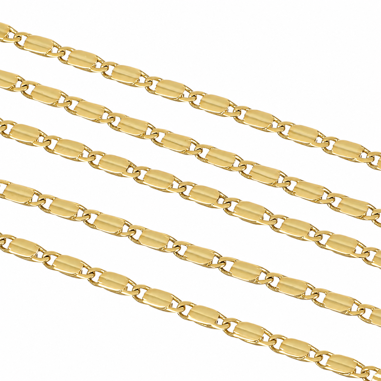 Collana - 18 carati Oro giallo - Made in Italy - Handmade