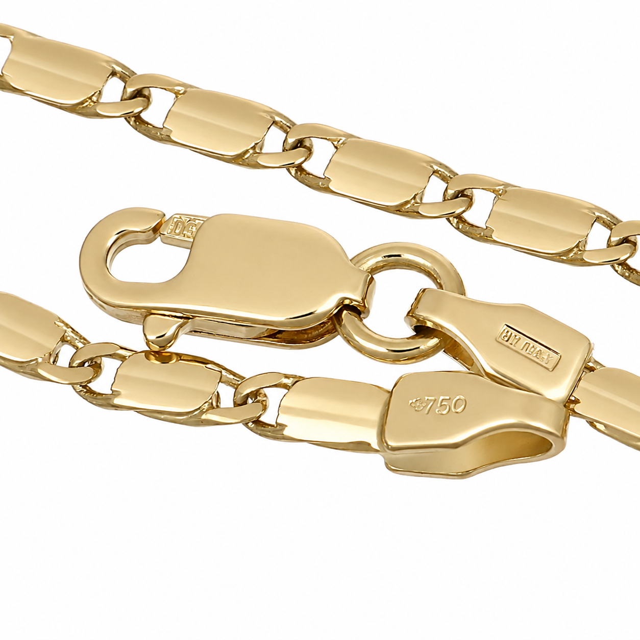 Collana - 18 carati Oro giallo - Made in Italy - Handmade