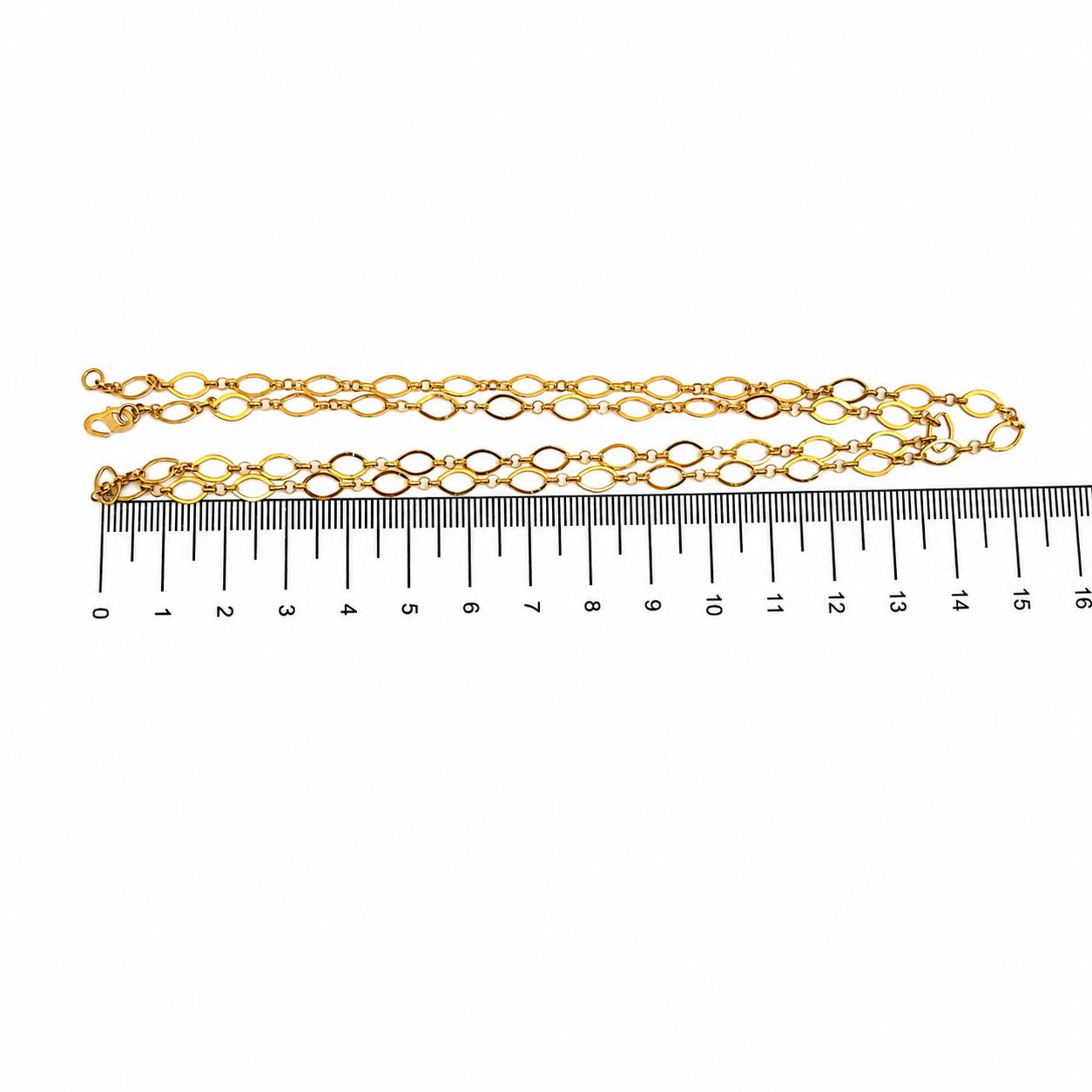 Collana - 22 carati Oro giallo - Made in Italy - Handmade