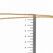 Collana - 18 carati Oro giallo - Made in Italy - Handmade