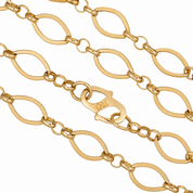 Collana - 22 carati Oro giallo - Made in Italy - Handmade