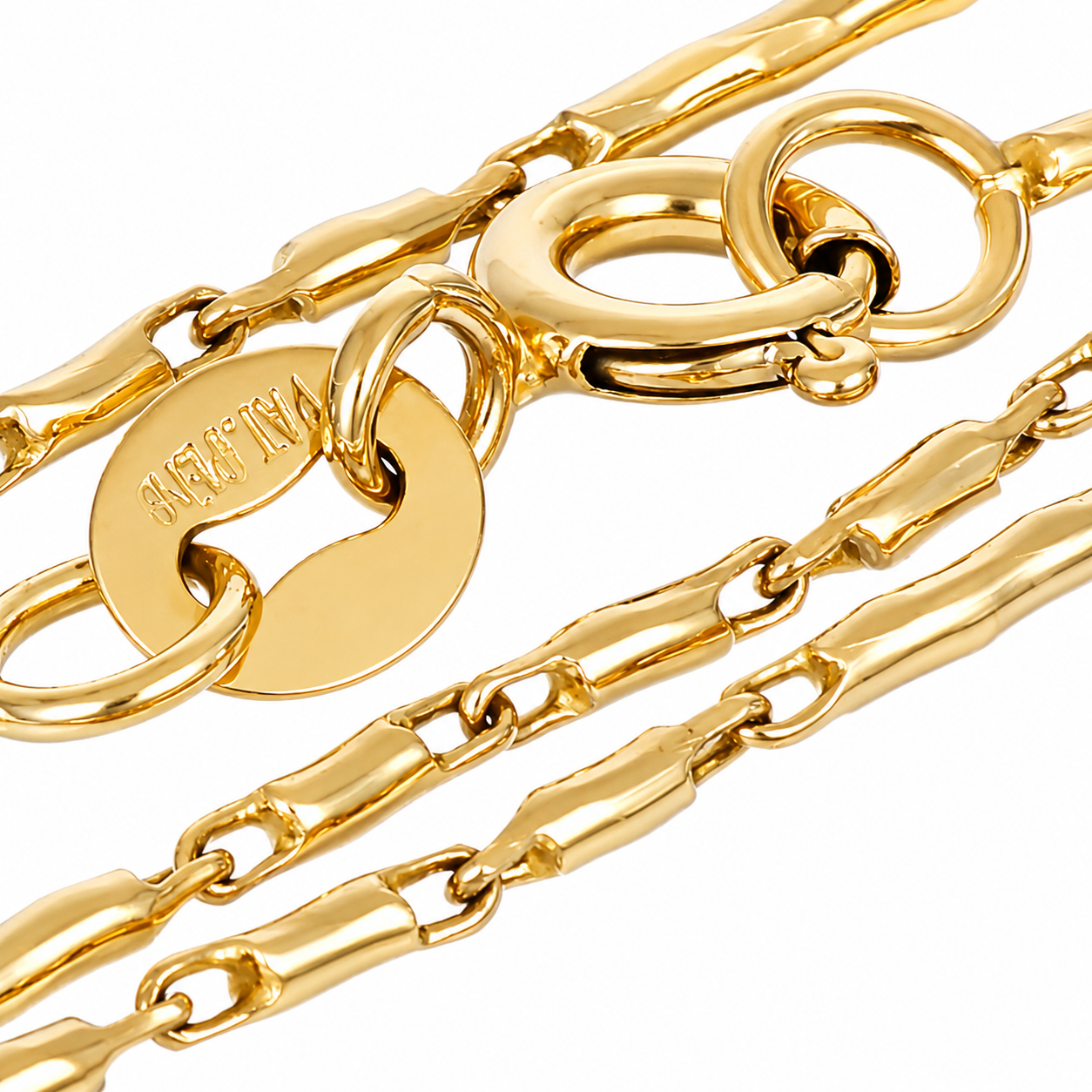 Collana - 18 carati Oro giallo - Made in Italy - Handmade