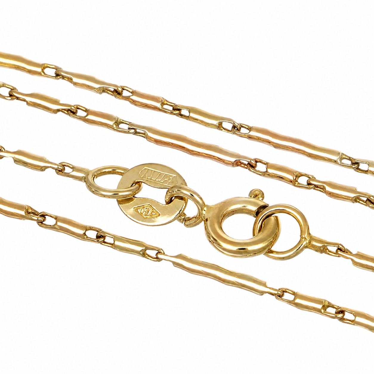 Collana - 18 carati Oro giallo - Made in Italy - Handmade