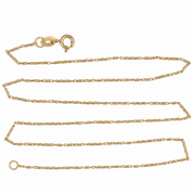 Collana - 18 carati Oro giallo - Made in Italy - Handmade
