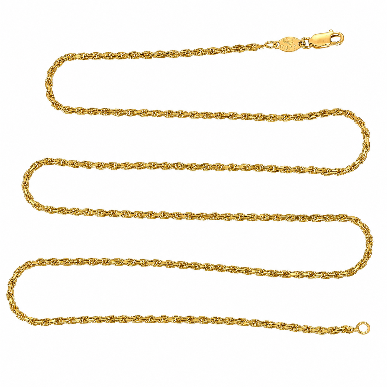 Collana - 18 carati Oro giallo - Made in Italy - Handmade