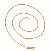 Collana - 18 carati Oro giallo - Made in Italy - Handmade