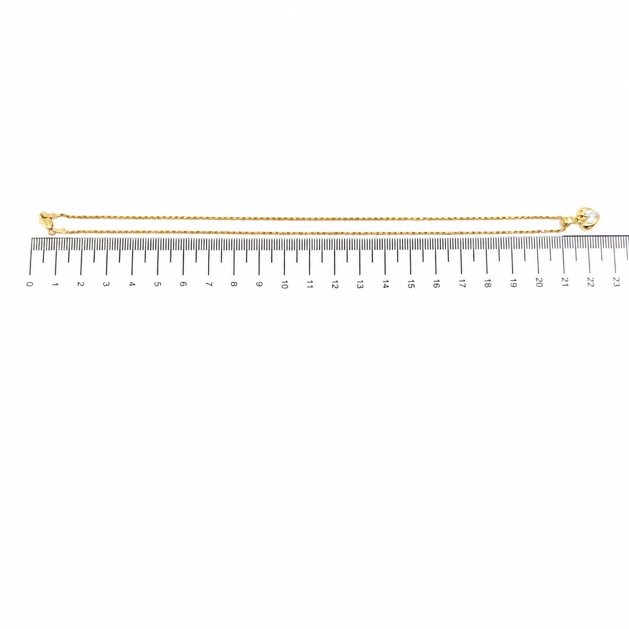 Collana con ciondolo - 18 carati Oro bianco, Oro giallo - 0.06ct. tw. Diamante (Naturale) - Made in Italy - Handmade