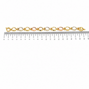 Bracciale - 18 carati Oro bianco, Oro giallo, Oro rosa - Made in Italy - Handmade