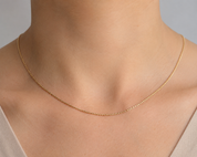 Collana - 18 carati Oro giallo - Made in Italy - Handmade