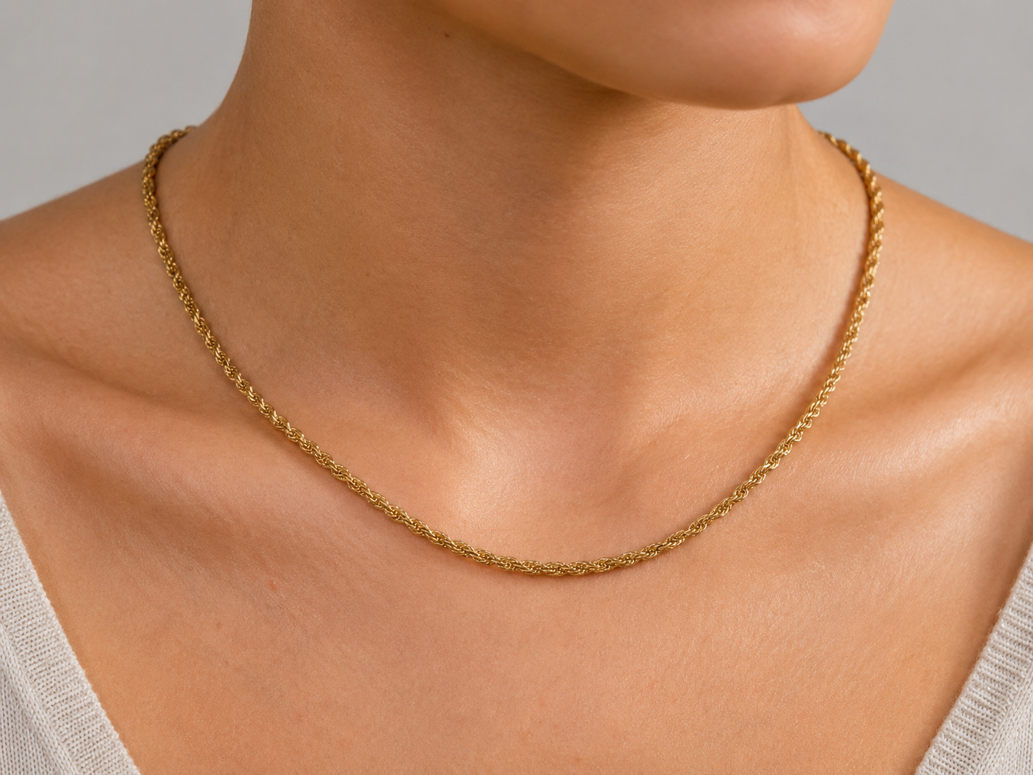 Collana - 18 carati Oro giallo - Made in Italy - Handmade