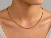 Collana - 18 carati Oro giallo - Made in Italy - Handmade