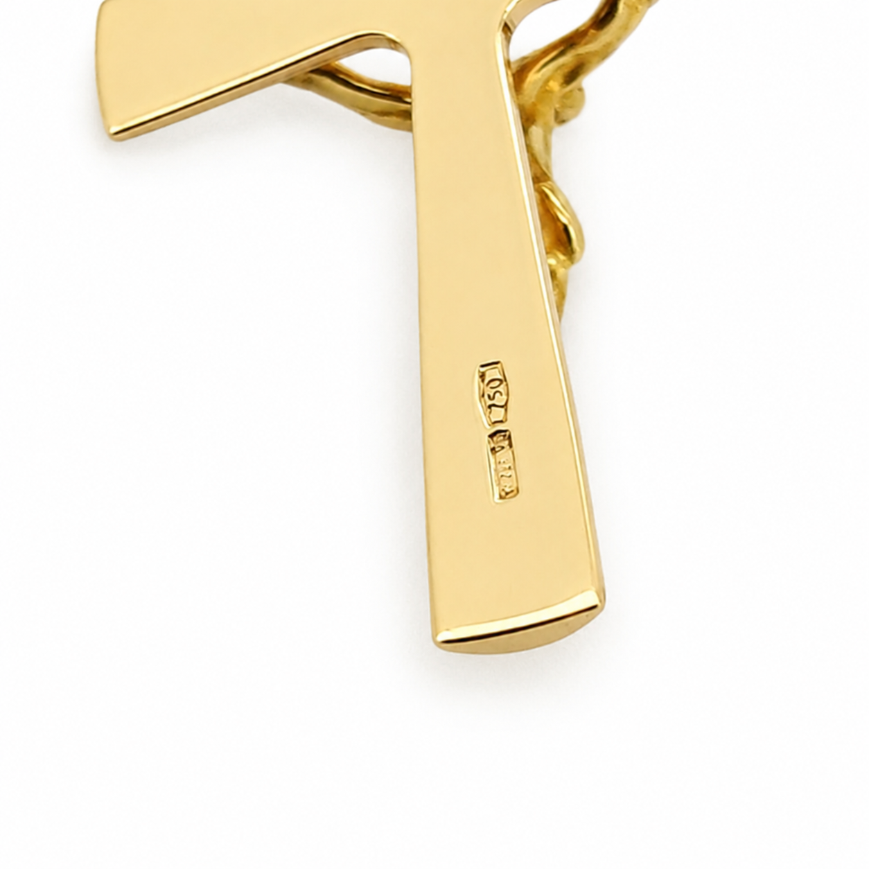 Ciondolo - 18 carati Oro giallo - Made in Italy - Handmade